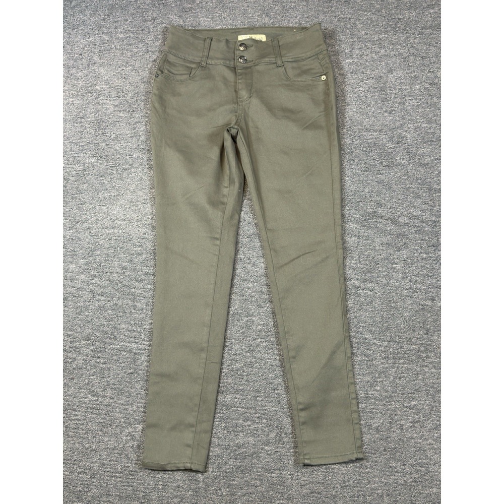 Hybrid and Company Olive Green Stretch Skinny Pants Women's Size 9
